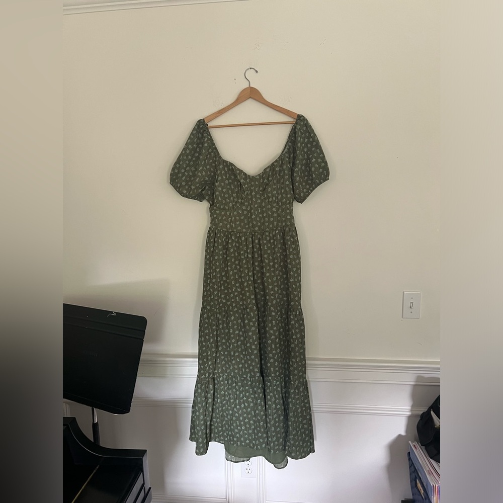 American Eagle floral maxi dress size XL